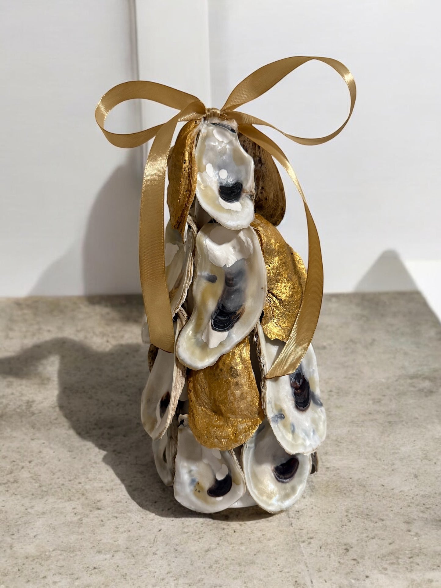Natural Oyster Shell Christmas Tree