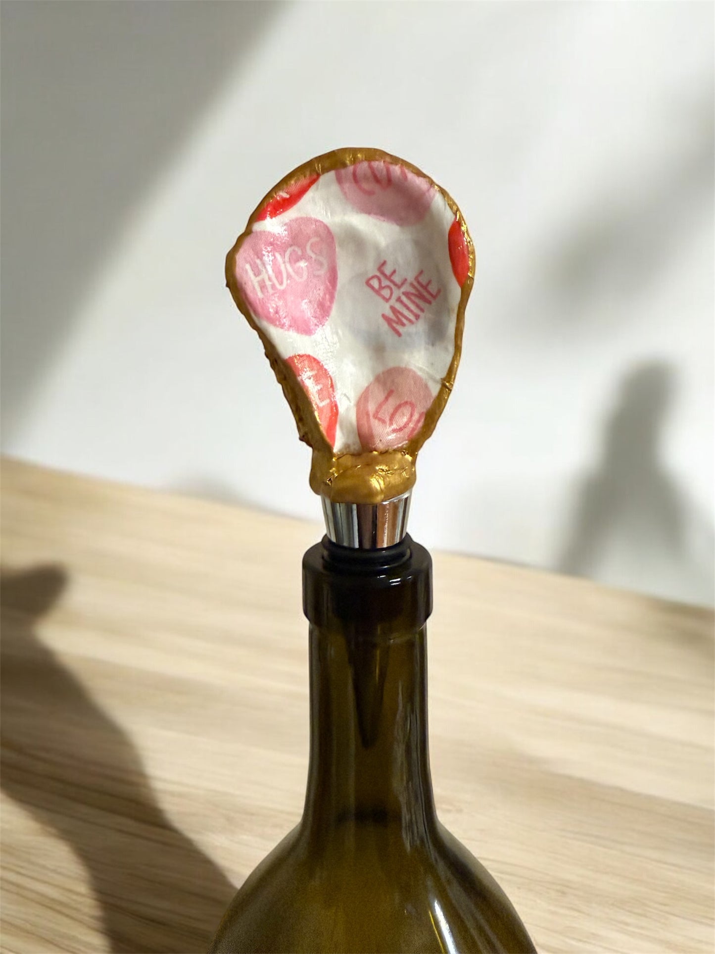 Natural Oyster Shell Wine Cork