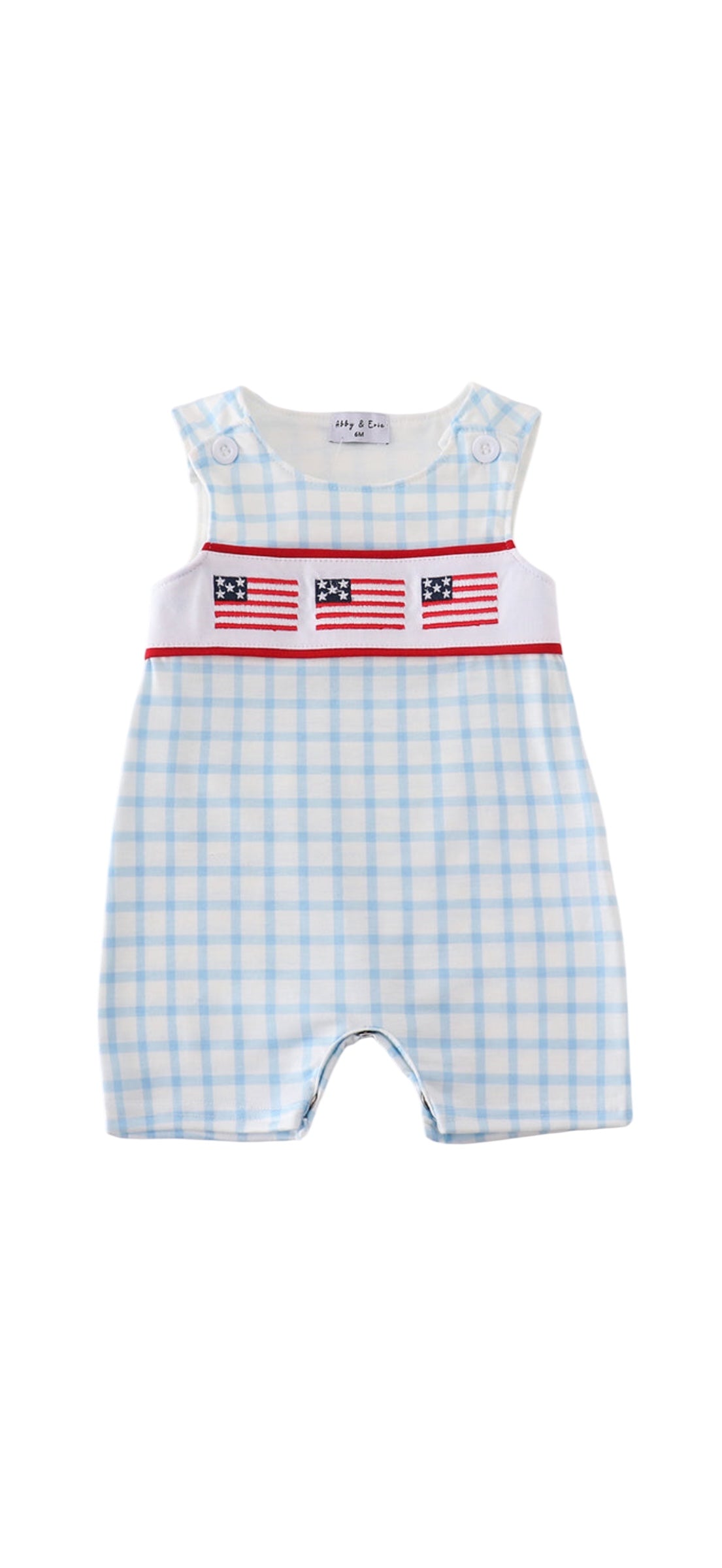 Patriotic Embroidered Jon Jon