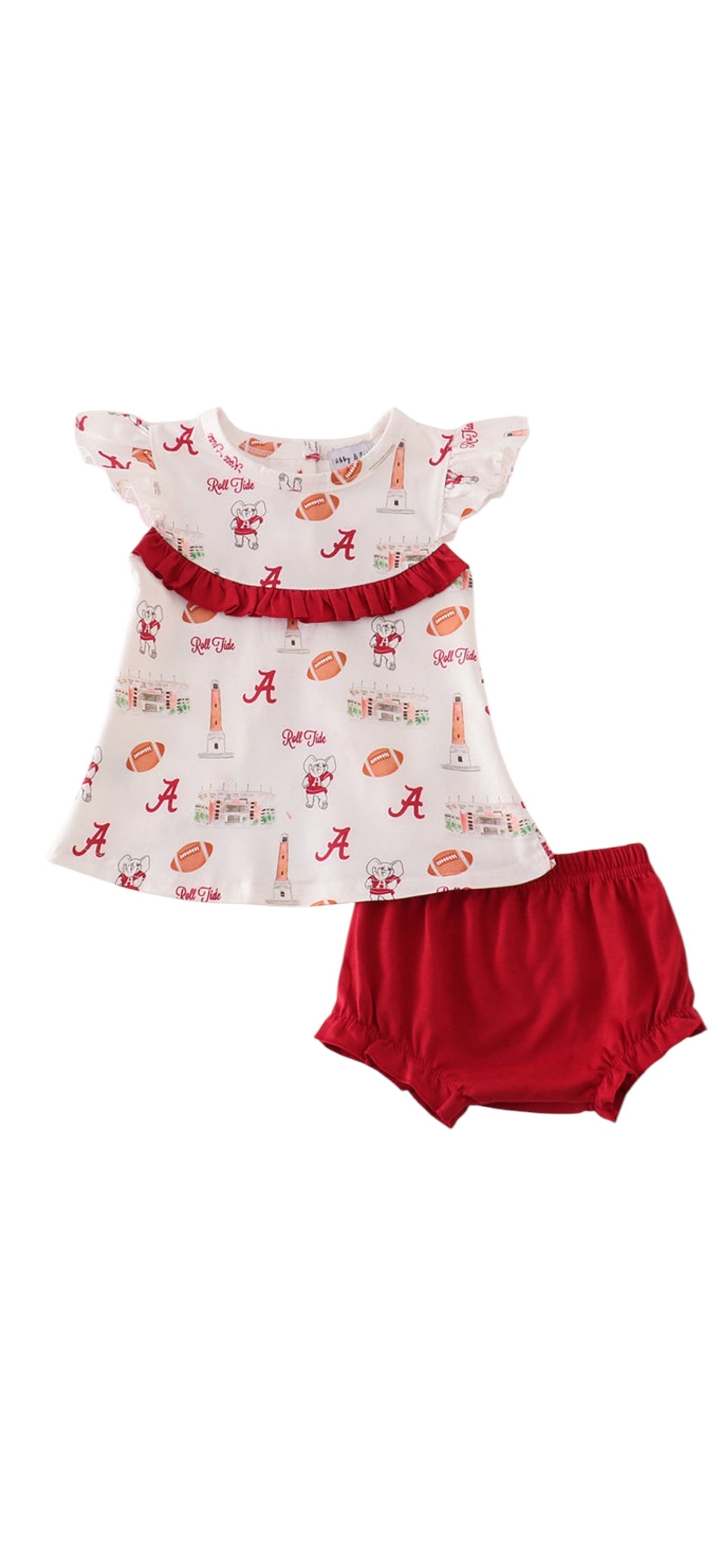 Roll Tide Girl Set