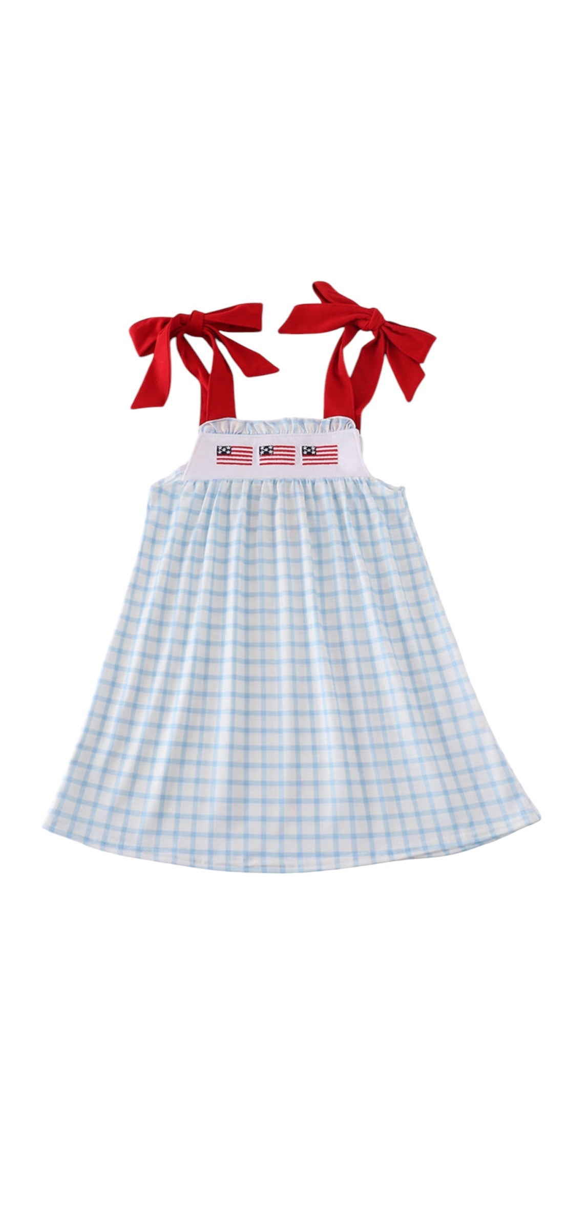 Patriotic Embroidered Dress