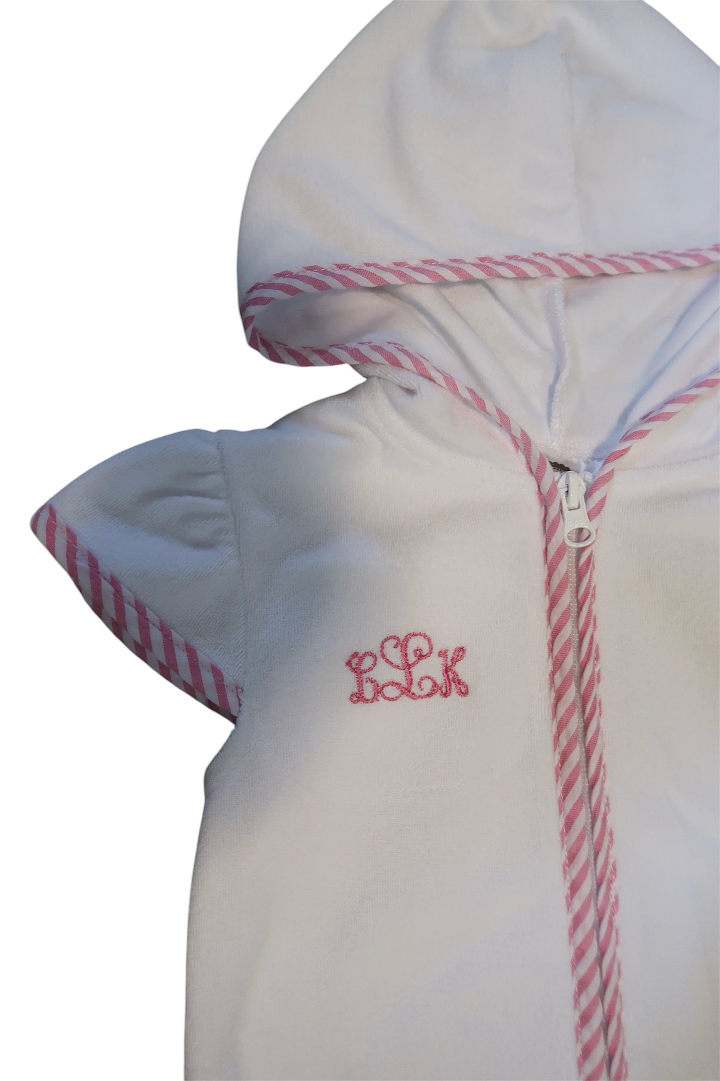 Monogrammed Terry Cloth Swim Cover Up Dress