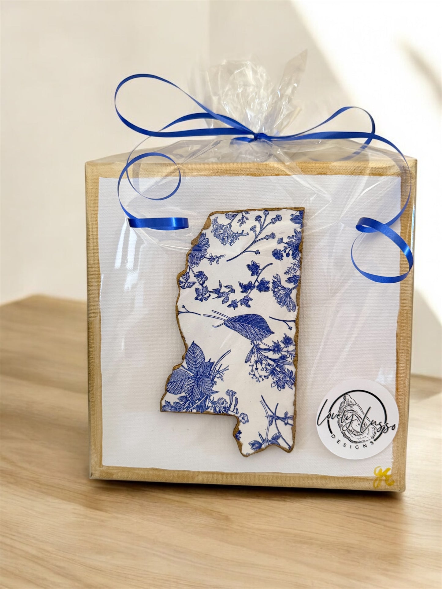 Floral State Wall/Shelf Art