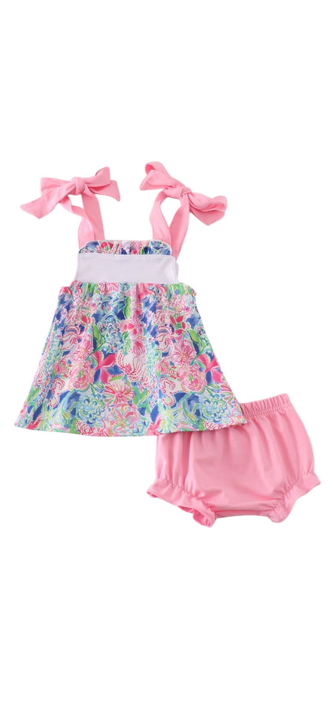 MAMA'S GIRL embroidered bloomer set